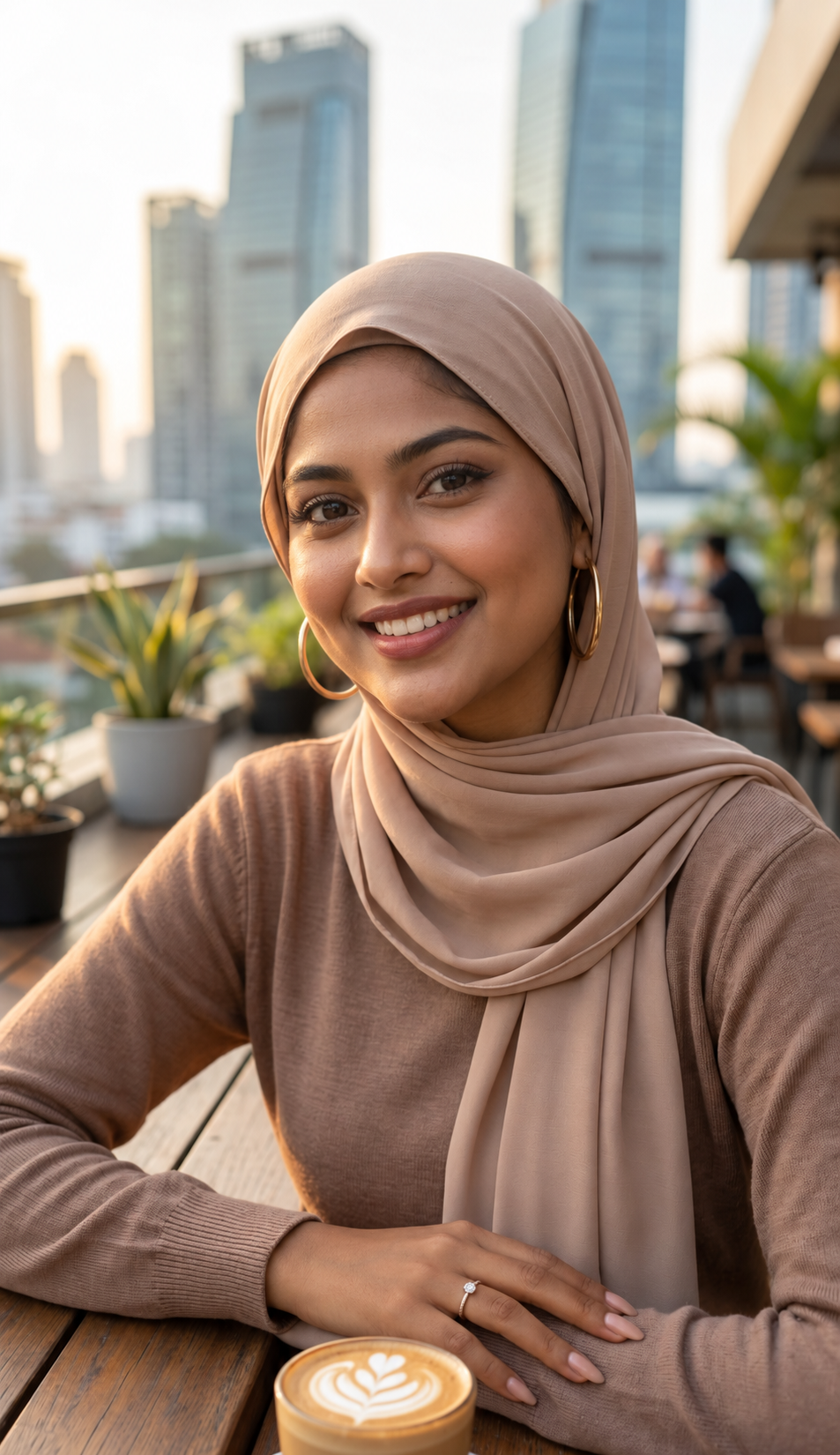 Malaysian Georgette Hijaab / Stole /Scarf