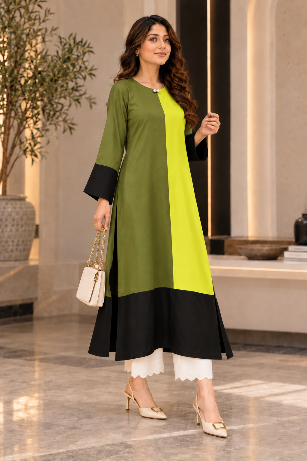 The Verde Shift Kurta