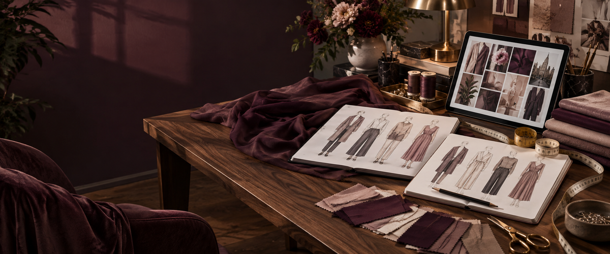 Ayzee fashion design workspace